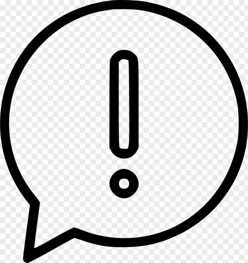 Chat Bubble With Exclamation Mark Clip Art Product Line PNG