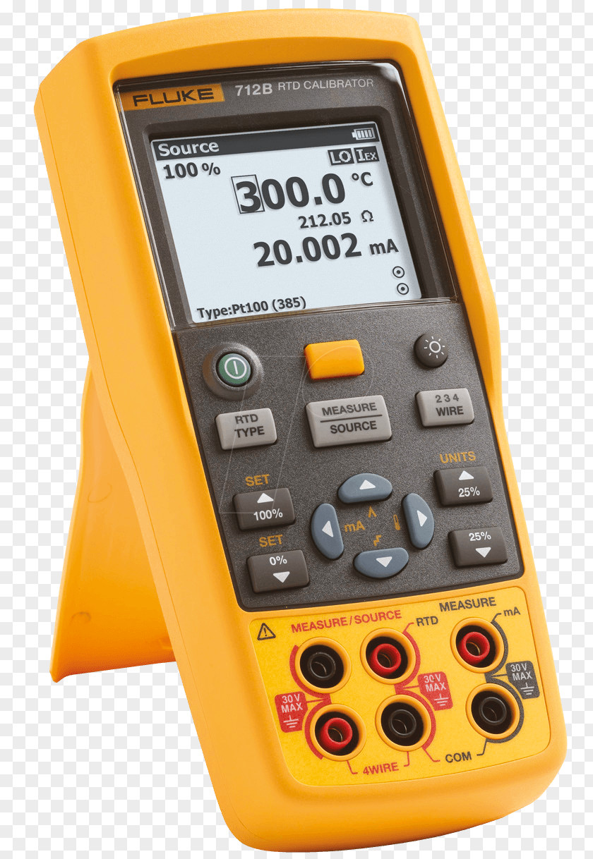 Fluke Corporation Calibration Thermocouple Resistance Thermometer Калибратор PNG