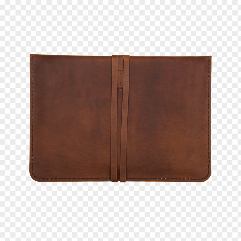 Macbook Back Wallet Brown Caramel Color Leather Product PNG