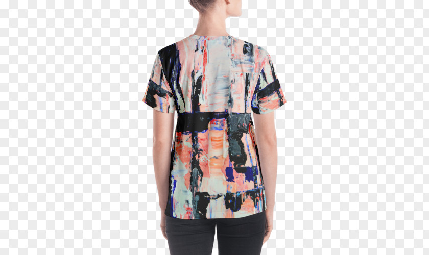 T-shirt Shoulder Sleeve Blouse PNG
