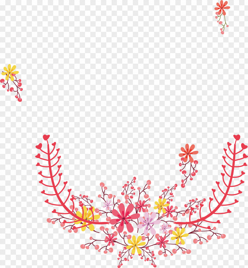 Watercolor Bouquet Vector Painting Illustration PNG