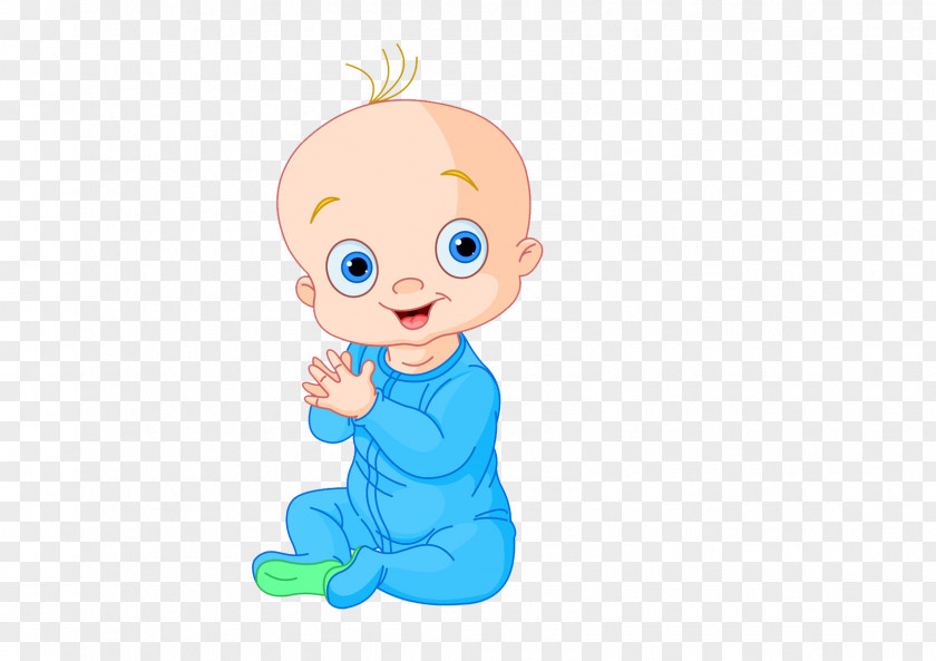 Applause From Baby Infant Cartoon Boy Clip Art PNG
