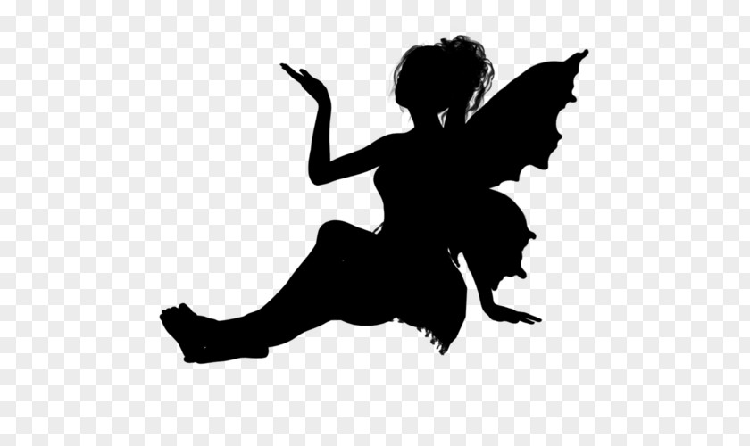 Fairy Silhouette Clip Art PNG