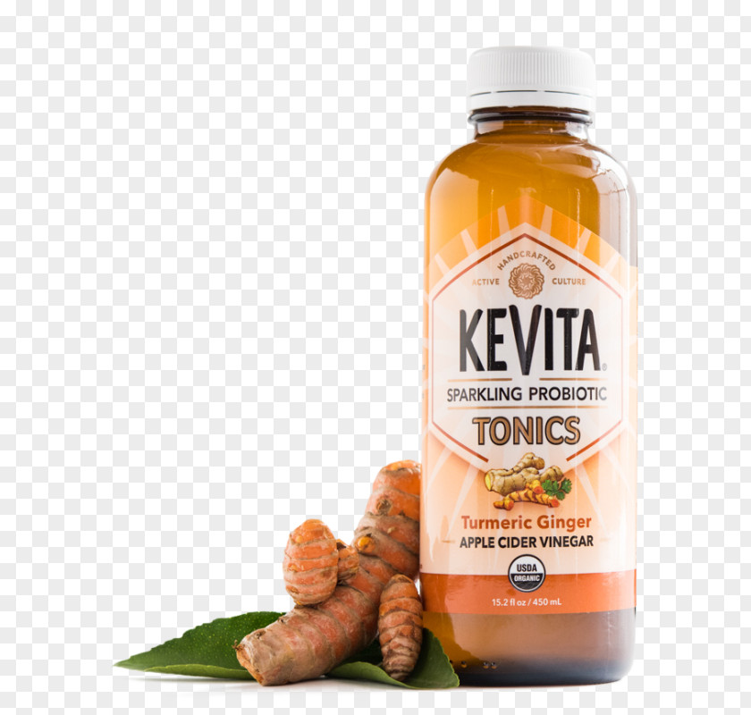 Ginger Kombucha Tonic Water Cider Turmeric PNG