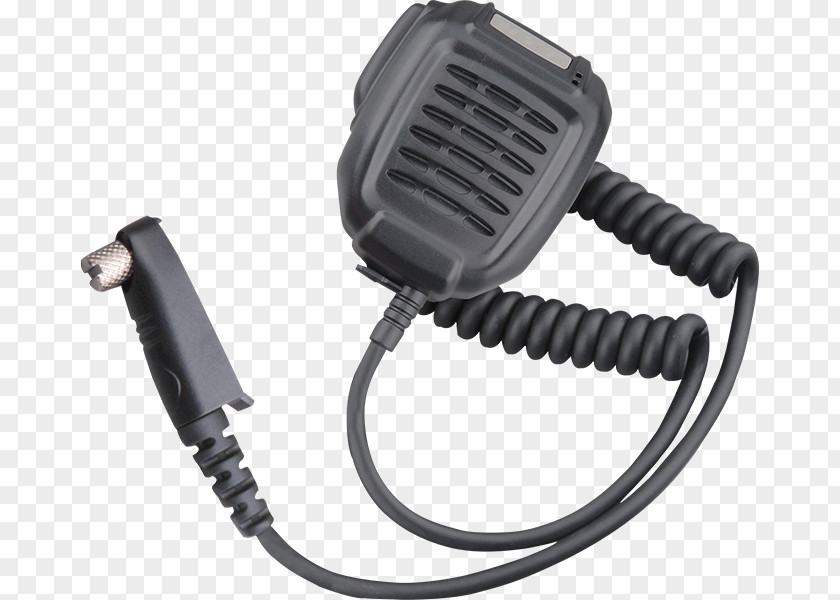 Microphone Hytera Phone Connector Loudspeaker Radio PNG