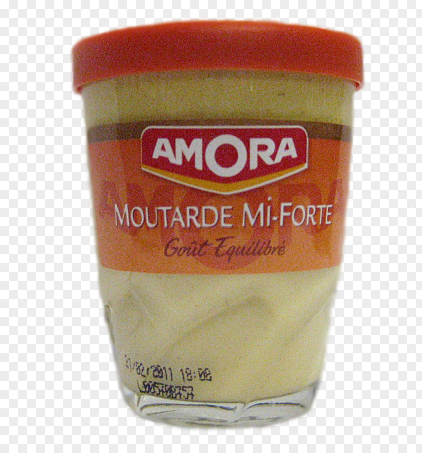 Moutarde Mi-forte Verre Lotus AmoraMoutarde De Dijon Fine Et Forte Amora195 G MayonnaiseAmora Condiment Amora PNG
