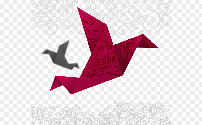 Origami Paper Cranes Thousand PNG