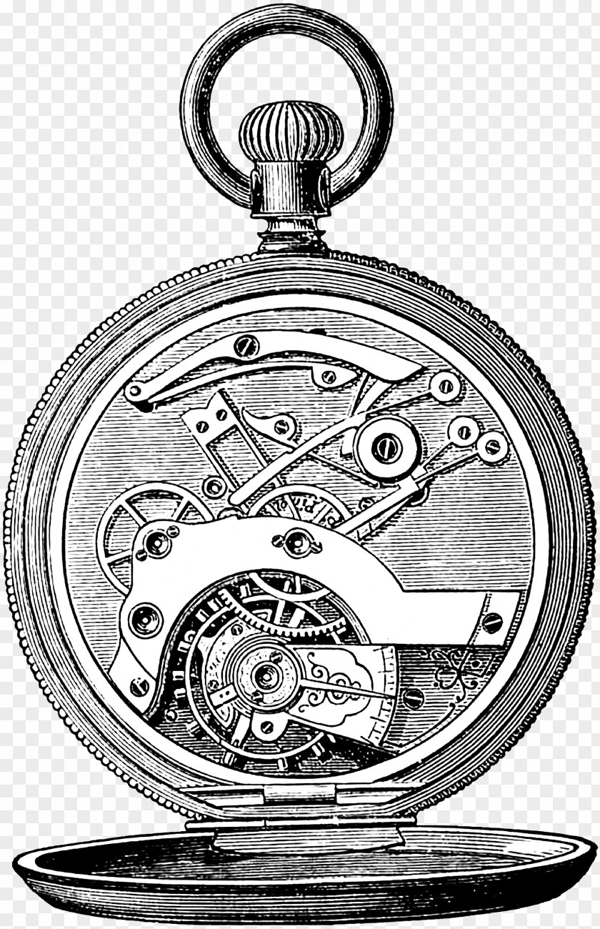 Pocket Watch Chain Steampunk Clock Bands PNG