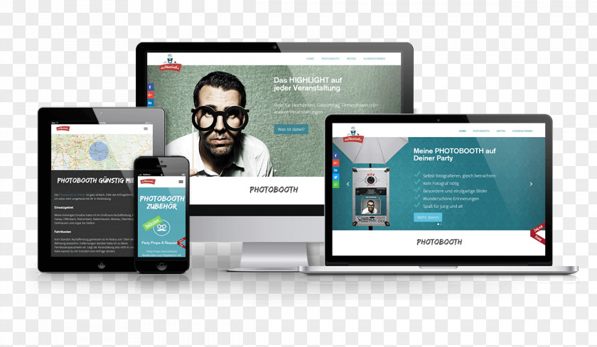 Web Design Responsive Development PNG