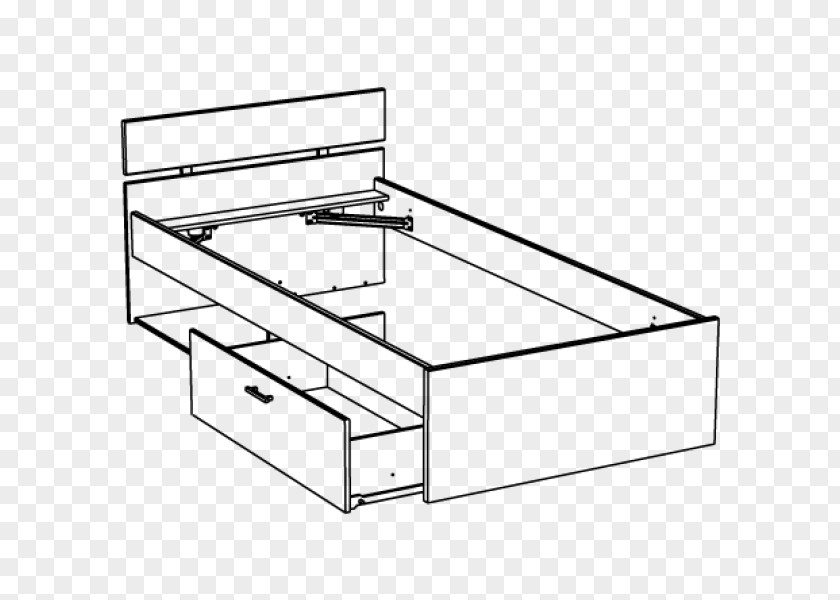 Bed Bedside Tables Bedroom Furniture Sets Metallbett PNG
