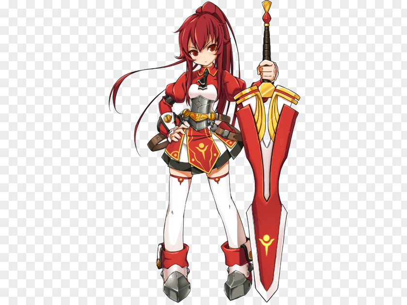 Elsword Elesis Crimson Avenger Knight Chivalry Character PNG