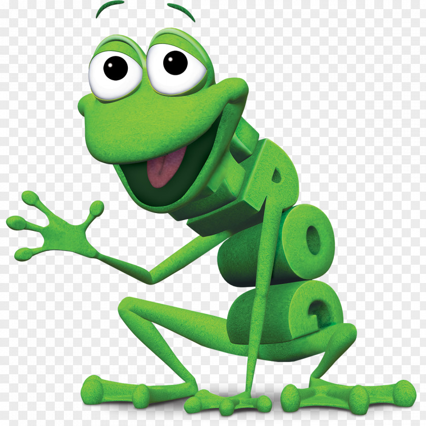 Frog PBS Kids Animated Cartoon Code Word World PNG