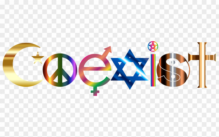Judaism Coexist Clip Art PNG
