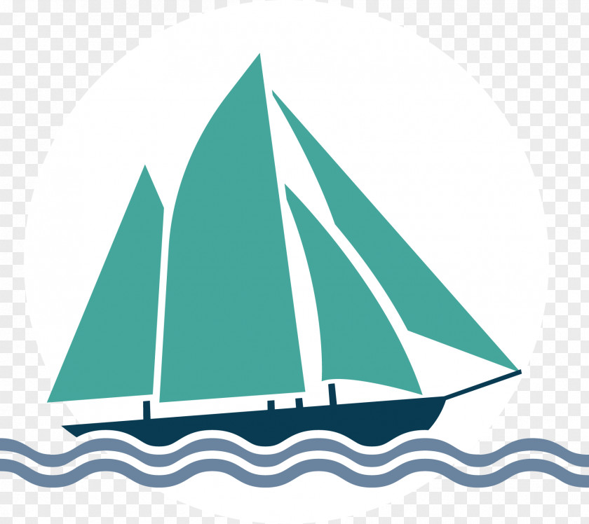 Sailing Boat In The Sea Sailboat Cartoon PNG