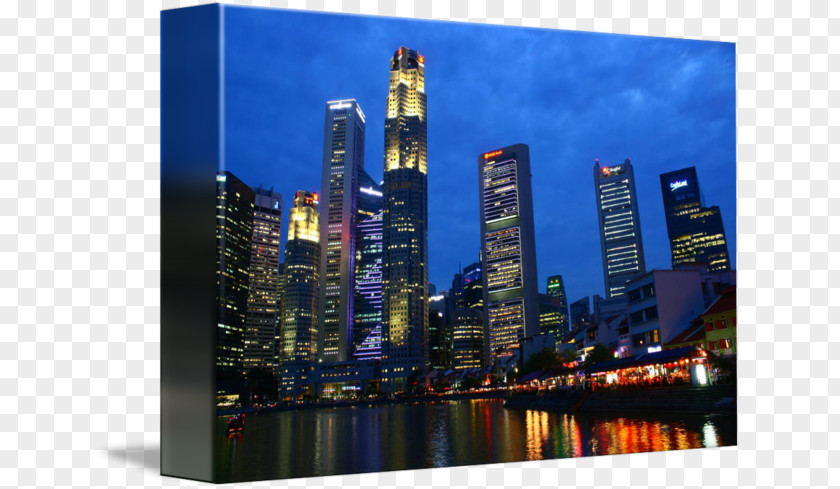 Singapore City Skyline Skyscraper Cityscape Metropolitan Area PNG