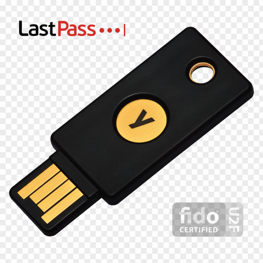 USB YubiKey Universal 2nd Factor Near-field Communication E-authentication Cryptography PNG