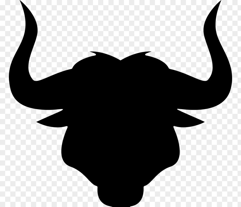 Bull Cattle Silhouette Clip Art PNG