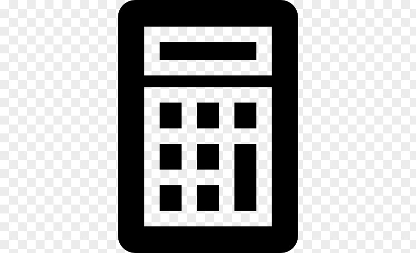 Business Calculator Icon Design PNG
