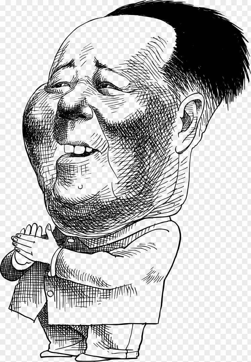 China United States Quotations From Chairman Mao Tse-tung Editorial Cartoon PNG