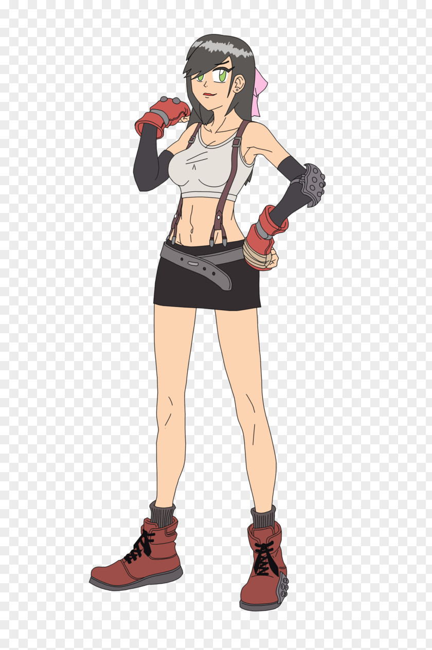 Cosplay Tifa Lockhart Shoe Final Fantasy VII Costume Finger PNG