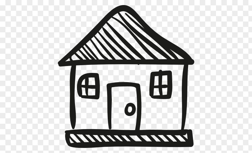 Little House Drawing Building Home PNG