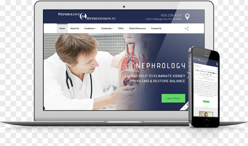 NEPHROLOGY Display Device Computer Software Advertising Electronics PNG