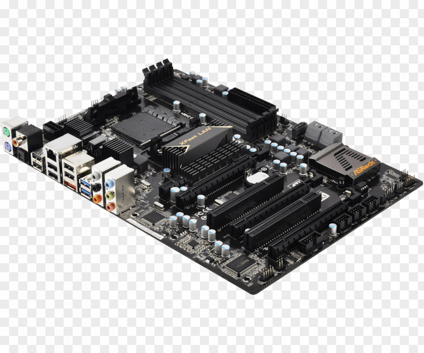 Socket AM3+ Motherboard AMD 900 Chipset Series ATX PNG