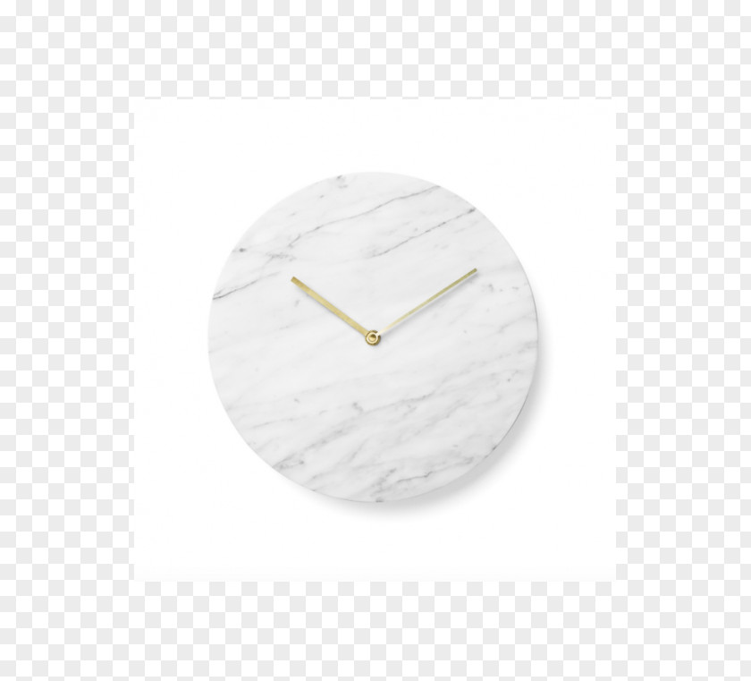 Wall Menu Carrara Marble Clock PNG