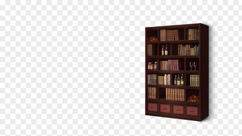Bookcase Shelf Furniture PNG