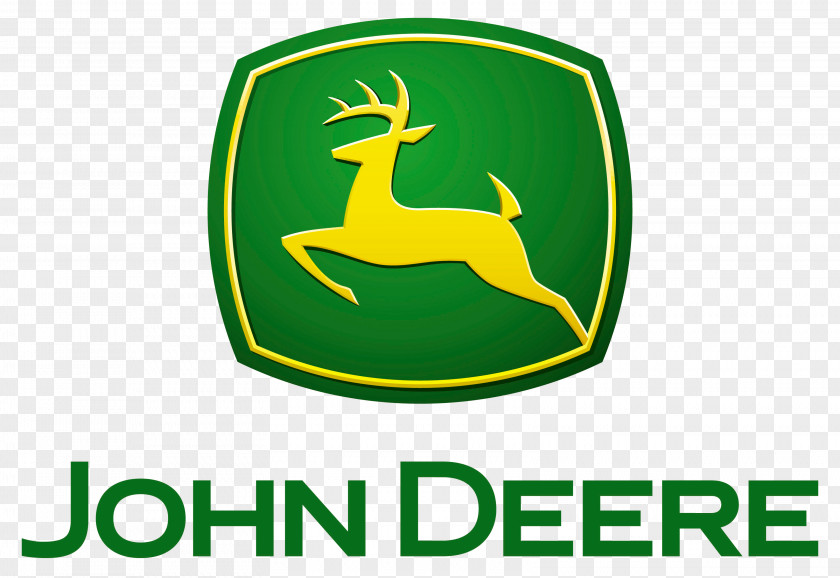 John Deere Logo Architectural Engineering Heavy Equipment Tractor PNG