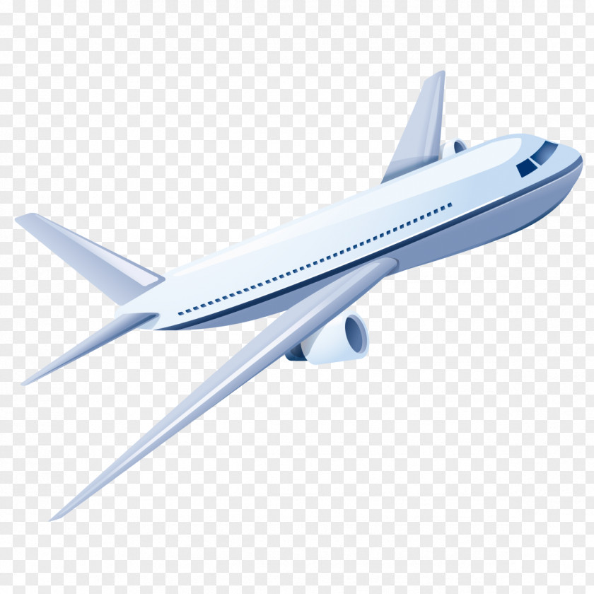 Large Passenger Aircraft Model Boeing 767 Airplane Airbus PNG