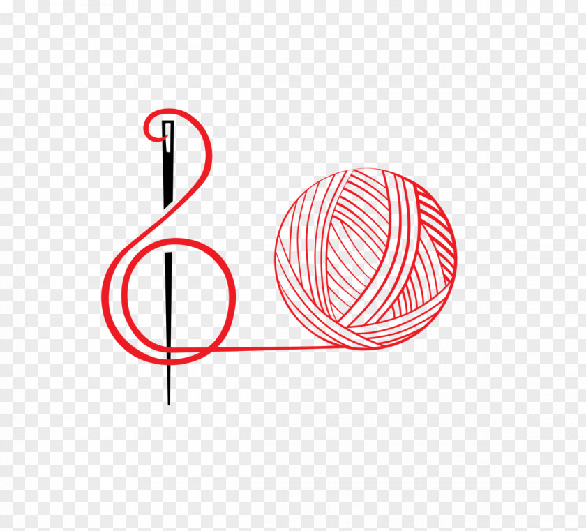 Thread Ball Circle Logo PNG