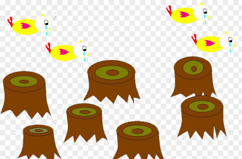 Tree Stump Bird Clip Art PNG