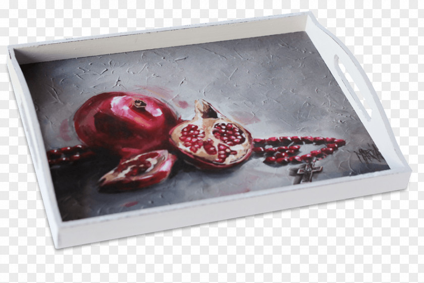 Wood Swing Table Tray Party Bead Pomegranate PNG