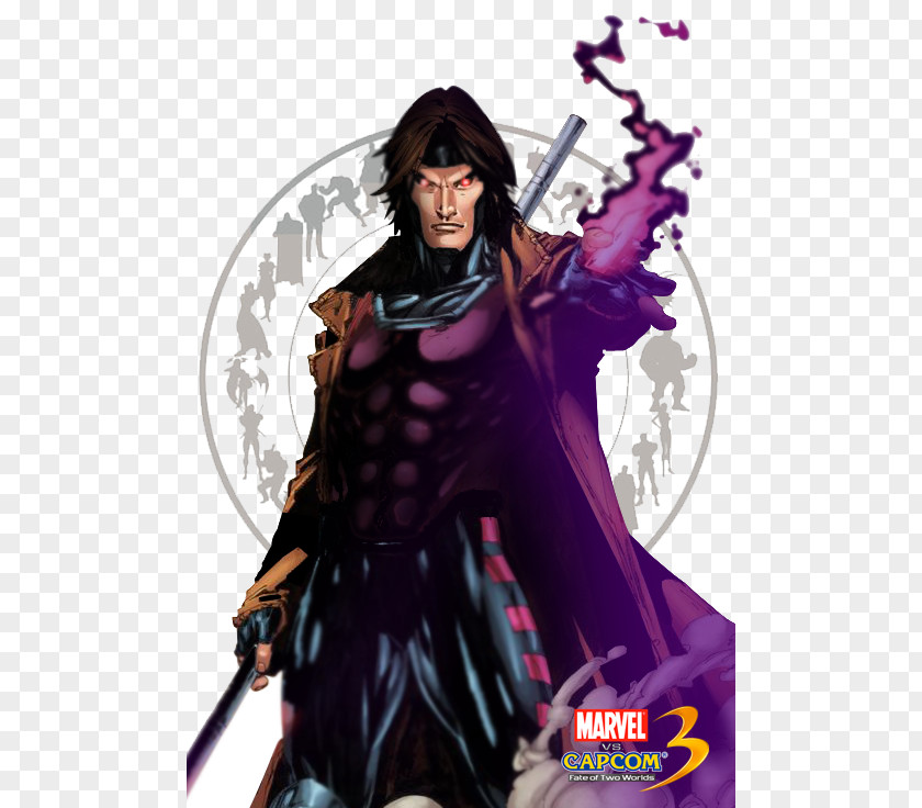 Gambit Transparent Picture Marvel Vs. Capcom 3: Fate Of Two Worlds Capcom: Clash Super Heroes Beast Wolverine PNG