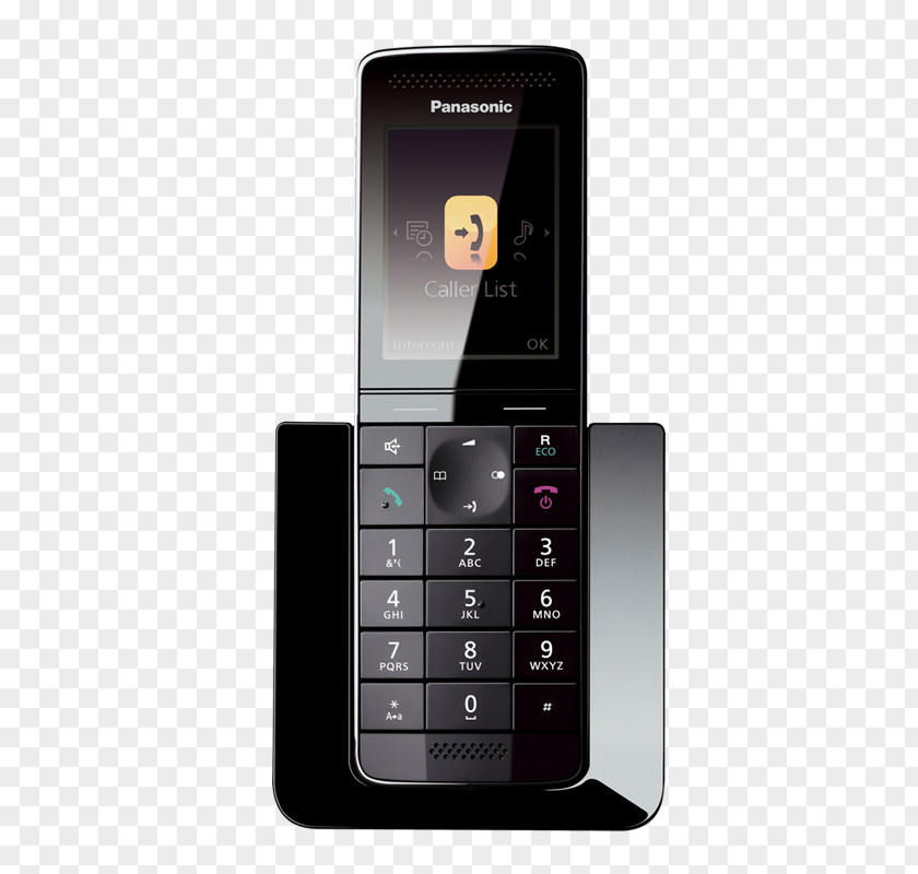 Panasonic Phone KX-PRS120 Cordless Telephone KX-PRW120 PNG