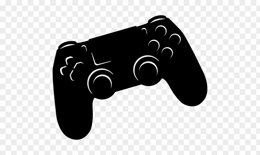 Silhotte PlayStation 4 Xbox 360 Controller Game Controllers PNG