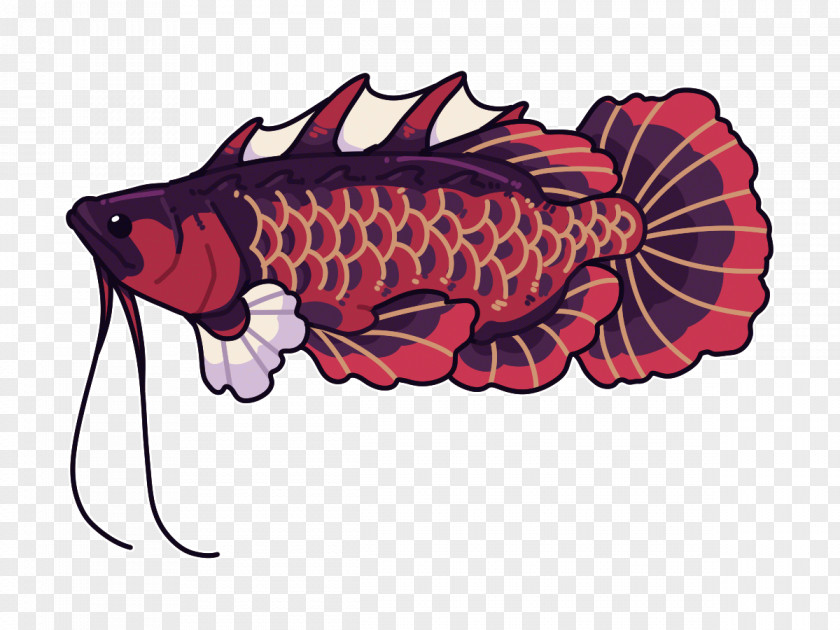 Betta Cartoon Fish Seafood Clip Art PNG