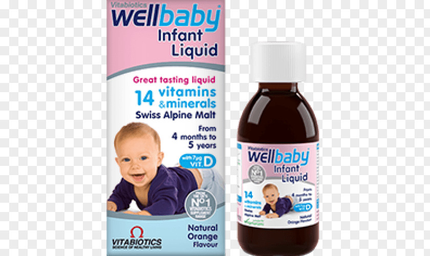Child Dietary Supplement Vitabiotics WellBaby & Infant Syrup 150ml Vitamin PNG