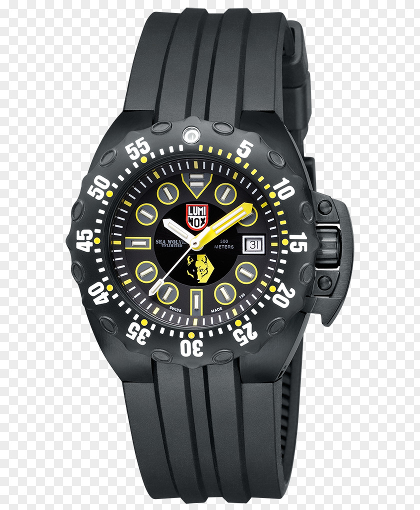 Deep Dive Luminox Navy Seal Colormark 3050 Series Diving Watch Underwater PNG