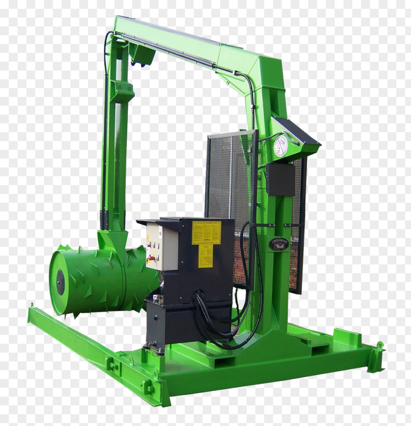 Electronic Waste Machine Recycling Forklift Compactor PNG