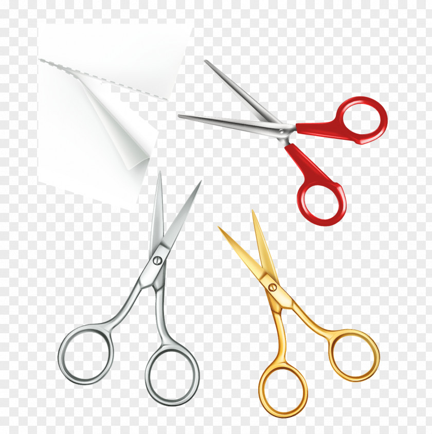 Exquisite Tailoring Scissors Paper Stock Photography Illustration PNG