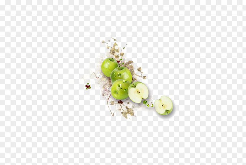 Green Apple Deductible Fruit Manzana Verde PNG