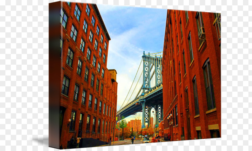 Manhattan Bridge Modern Art Landmark Theatres Architecture PNG