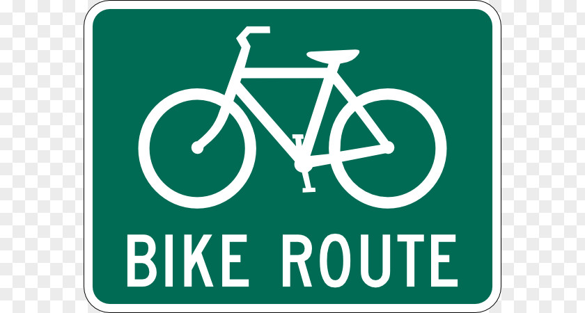 Route Cliparts Bike Path Bicycle Cycling Road Sign PNG