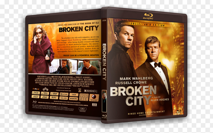 Broken City Film Thriller Cinema Hughes Brothers Horror PNG