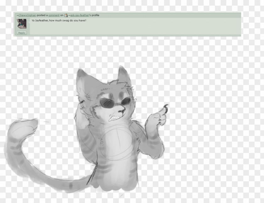 Kitten Cat Whiskers Drawing Warriors PNG