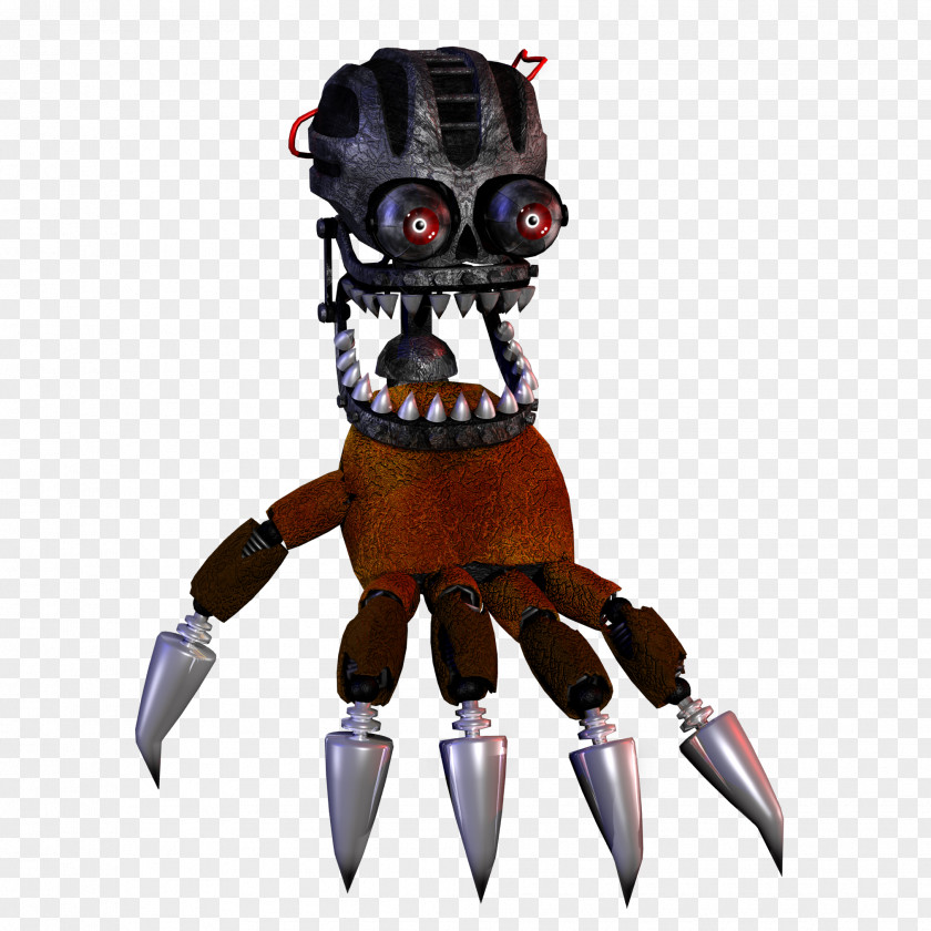 Nightmare Foxy DeviantArt Endoskeleton Animatronics PNG