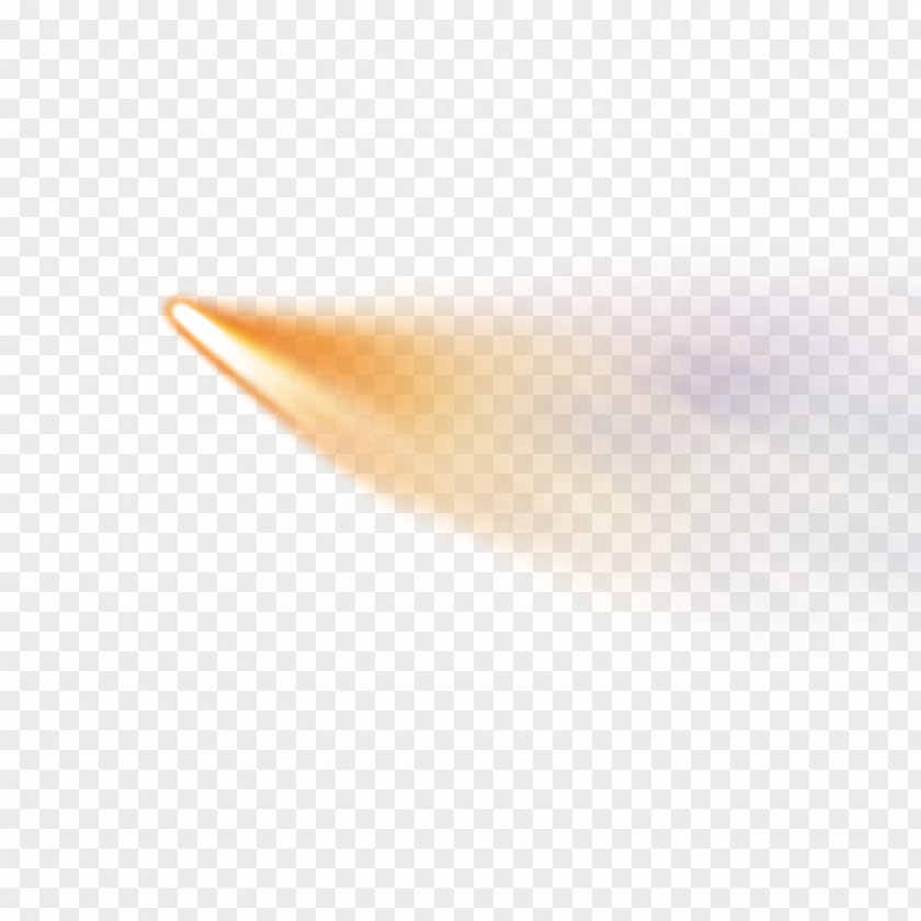 Orange Light Meteor Angle Pattern PNG