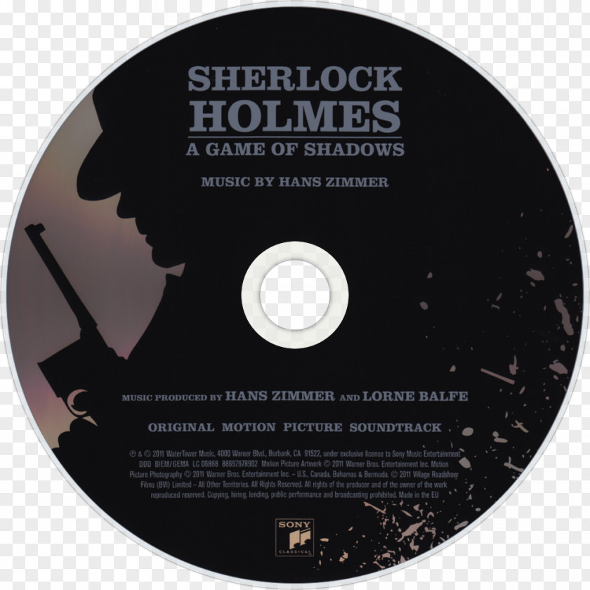 Sherlock Holmes Cartoon The Four Handed Game Compact Disc Hardcover PNG